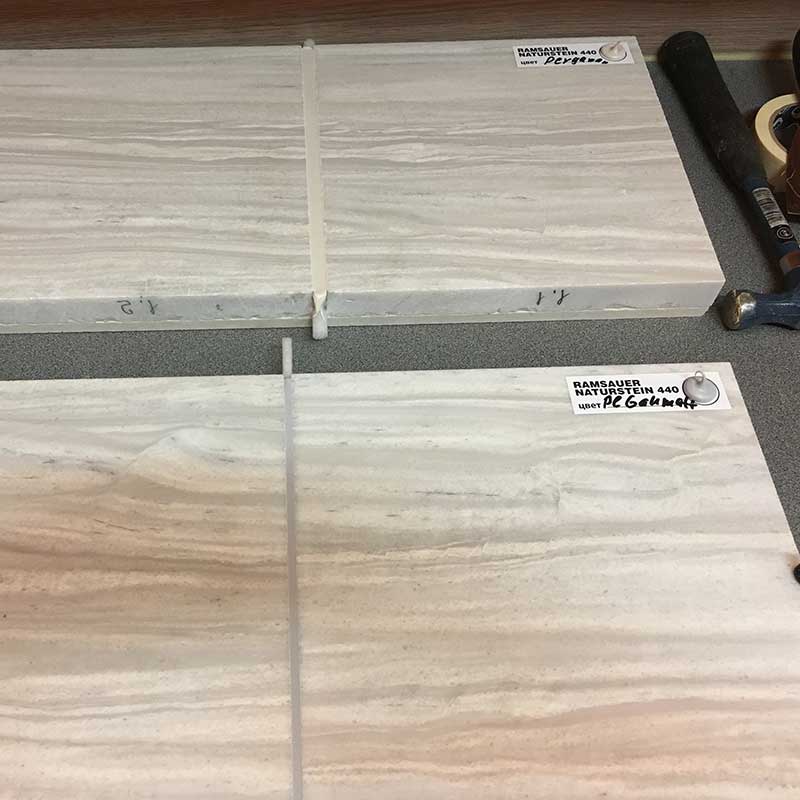 подбор цвета герметика RAMSAUER® 440 NATURSTEIN